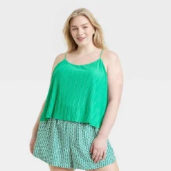 Women's Plisse Cami - A New Day™ -A New Day GUEST 044551c5 b757 4a04 8109 888c1458e2a3
