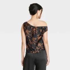 Women's Draped One Shoulder Tank Top - A New Day™