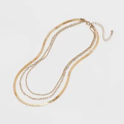 Chain Multi-Strand Necklace - A New Day™ Gold -A New Day GUEST 10b71010 2473 4fa7 b9c6 9854cb018130