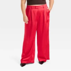 Women's High-Rise Wide Leg Satin Pants - A New Day™ 11 Women's High-Rise Wide Leg Satin Pants - A New Day™ -A New Day GUEST 17250d62 c313 47af 9f6b 7ec03913a349