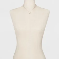 Short Pendant Necklace - A New Day™ Rose Gold