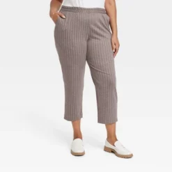 Women's High-Rise Regular Fit Tapered Ankle Knit Pants - A New Day™ 17 Women's High-Rise Regular Fit Tapered Ankle Knit Pants - A New Day™ -A New Day GUEST 2116070a a4df 44b4 a29c dfe1c87a3e67