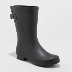 Women's Vicki Mid Calf Rubber Rain Boots - A New Day™ -A New Day GUEST 2e3d6dac ec65 4088 bf1e 7e63eb8a43c0