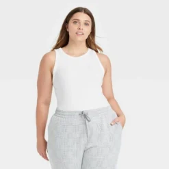 Women's Ribbed Tank Bodysuit - A New Day™ -A New Day GUEST 2f8e83aa 394b 4930 9169 b7cd77b6a3b3