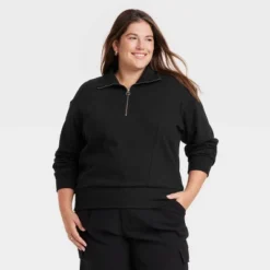 Women's Quarter Zip Sweatshirt - A New Day™ 14 Women's Quarter Zip Sweatshirt - A New Day™ -A New Day GUEST 30345912 e922 4bd9 985f a8e55a10b2cc