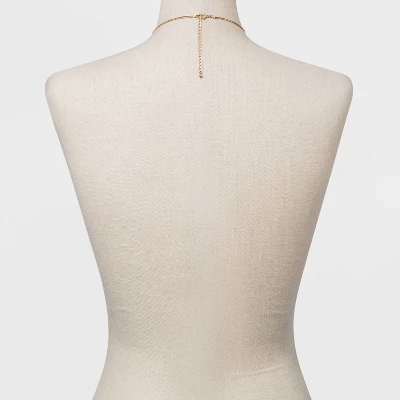 Delicate Layered Necklace - A New Day™ Gold 4 Delicate Layered Necklace - A New Day™ Gold - Image 2