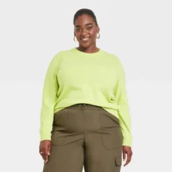 Women's Fine Gauge Crewneck Sweater - A New Day™ -A New Day GUEST 41640ae8 d3cb 466e 9993 425ff41f45ee