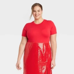 Women's Slim Fit Short Sleeve Seamless Baby T-Shirt - A New Day™ 9 Women's Slim Fit Short Sleeve Seamless Baby T-Shirt - A New Day™ -A New Day GUEST 45eb60f6 b59a 41de a6de 1e946d645339