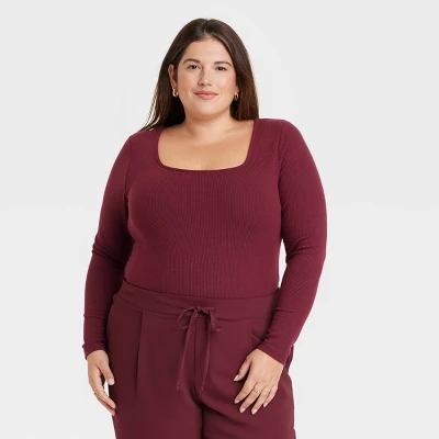 Women's Slim Fit Bodysuit - A New Day™ 7 Women's Slim Fit Bodysuit - A New Day™ - Image 5