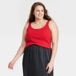 Women's Scoop Neck Sweater Tank Top - A New Day™ -A New Day GUEST 4b1046b3 3dc5 41dc 8a10 81b29449b6cb