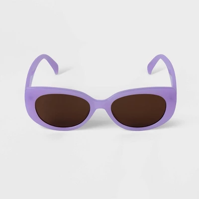 Women's Retro Oval Sunglasses - A New Day™ 4 Women's Retro Oval Sunglasses - A New Day™ - Image 2