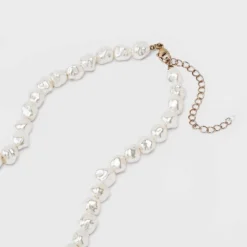 Beaded Pearl Necklace - A New Day™ White -A New Day GUEST 4e1fb555 1366 49cf 8ebf c0fbe65caabb