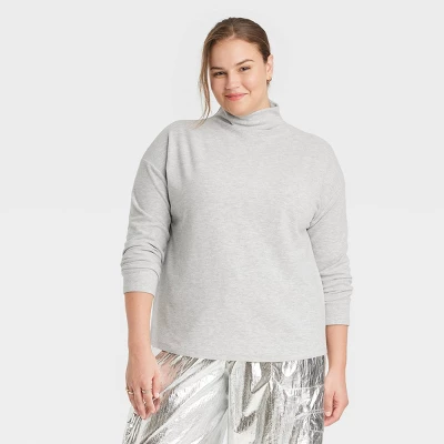 Women's Long Sleeve Mock Turtleneck T-Shirt - A New Day™ 7 Women's Long Sleeve Mock Turtleneck T-Shirt - A New Day™ - Image 5