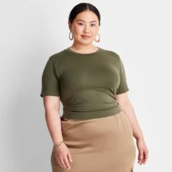 Women's Seamless Jersey T-Shirt - A New Day™ -A New Day GUEST 5724c47a 72f8 4d4a a481 e3367b4c2f6e