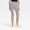 Women's High-Waist Cotton Blend Seamless Capri Leggings - A New Day™ -A New Day GUEST 5aeae58c 62c7 45a3 b468 5e9aea077987