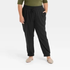 Women's High-Rise Woven Ankle Jogger Pants - A New Day™ 8 Women's High-Rise Woven Ankle Jogger Pants - A New Day™ -A New Day GUEST 63ea0bbb 8fb6 403b 87bd 926f950c2363