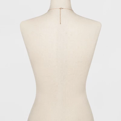 Short Pendant Necklace - A New Day™ Rose Gold 4 Short Pendant Necklace - A New Day™ Rose Gold - Image 2