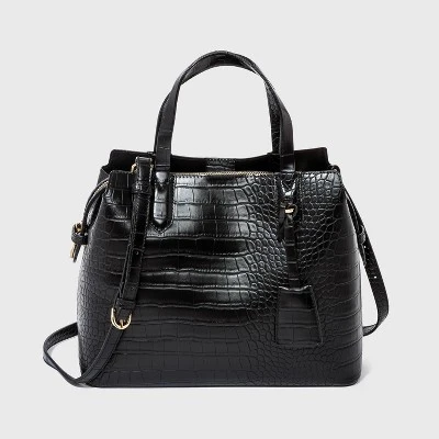 Triple Compartment Satchel Handbag - A New Day™ 5 Triple Compartment Satchel Handbag - A New Day™ - Image 3