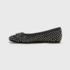 Women's Minnie Ballet Flats - A New Day™ Black