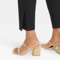 Women's Mid-Rise Slim Straight Fit Side Split Trousers - A New Day™ 7 Women's Mid-Rise Slim Straight Fit Side Split Trousers - A New Day™ -A New Day GUEST 84f81f7d 1d7c 43dc 8964 a8aa95f9f67f