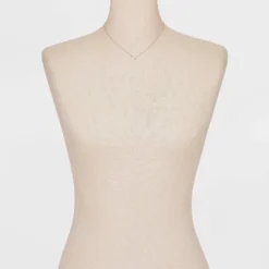 Sterling Silver Cubic Zirconia Pendant Necklace - A New Day™ Silver