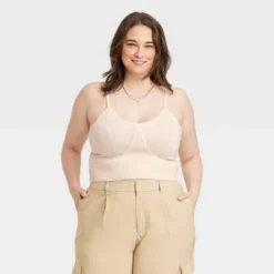 Women's V-Neck Bralette Sweater - A New Day™ -A New Day GUEST 87a8effc 3558 4dbf b3c4 117ca05851f6