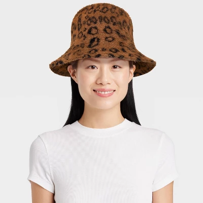 Fuzzy Bucket Hat - A New Day™ 3 Fuzzy Bucket Hat - A New Day™