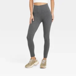Women's High Waisted Cotton Blend Seamless Leggings - A New Day™ 11 Women's High Waisted Cotton Blend Seamless Leggings - A New Day™ -A New Day GUEST 9b237b71 70e3 4eab a61c b77686e420a5
