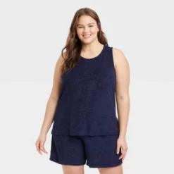 Women's Terry Tank Top - A New Day™ Navy Blue 7 Women's Terry Tank Top - A New Day™ Navy Blue -A New Day GUEST 9f906bae 6949 464c a95c cfea296b36b0