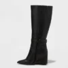 Women's Tall Novie Dress Boots - A New Day™ Black -A New Day GUEST a20d1858 079a 4fd5 9f4d 1655cd0dedb9