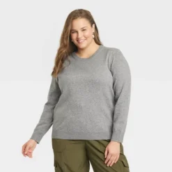 Women's Fine Gauge Crewneck Sweater - A New Day™ -A New Day GUEST adf0e204 aea0 49a3 ba23 170873c71c03
