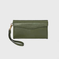 Flap Pouch With Folded Double Interior Wristlet - A New Day™ -A New Day GUEST b8b1c650 9c9f 4630 b9f5 0021aaec0901