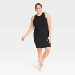 Women's Rib Racer Shift Dress - A New Day™ -A New Day GUEST ba0effab d0a2 41cc 95a0 2fd387ebda84
