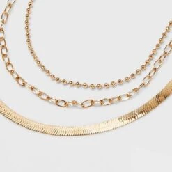 Chain Multi-Strand Necklace - A New Day™ Gold -A New Day GUEST cdec6821 cefe 4d1b 8de7 6a02d2c9469a