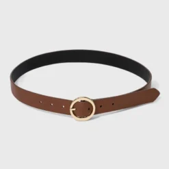 Women's Oval Tapered Center Bar Reversible Belt - A New Day™ Cognac/Black 7 Women's Oval Tapered Center Bar Reversible Belt - A New Day™ Cognac/Black -A New Day GUEST d47bd81b 33e1 4f0e 826c 04d46f8bb529