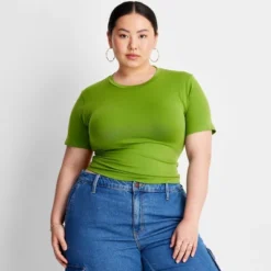 Women's Seamless Jersey T-Shirt - A New Day™ -A New Day GUEST eed6cd2a 8084 439b bb34 c7f23a8900ec