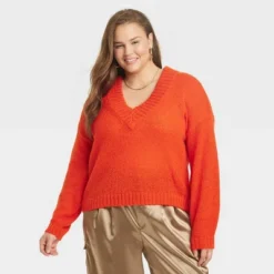 Women's V-Neck Pullover Sweater - A New Day™ -A New Day GUEST f97bb660 2fb8 4122 98b7 d69d4c3cc3c1